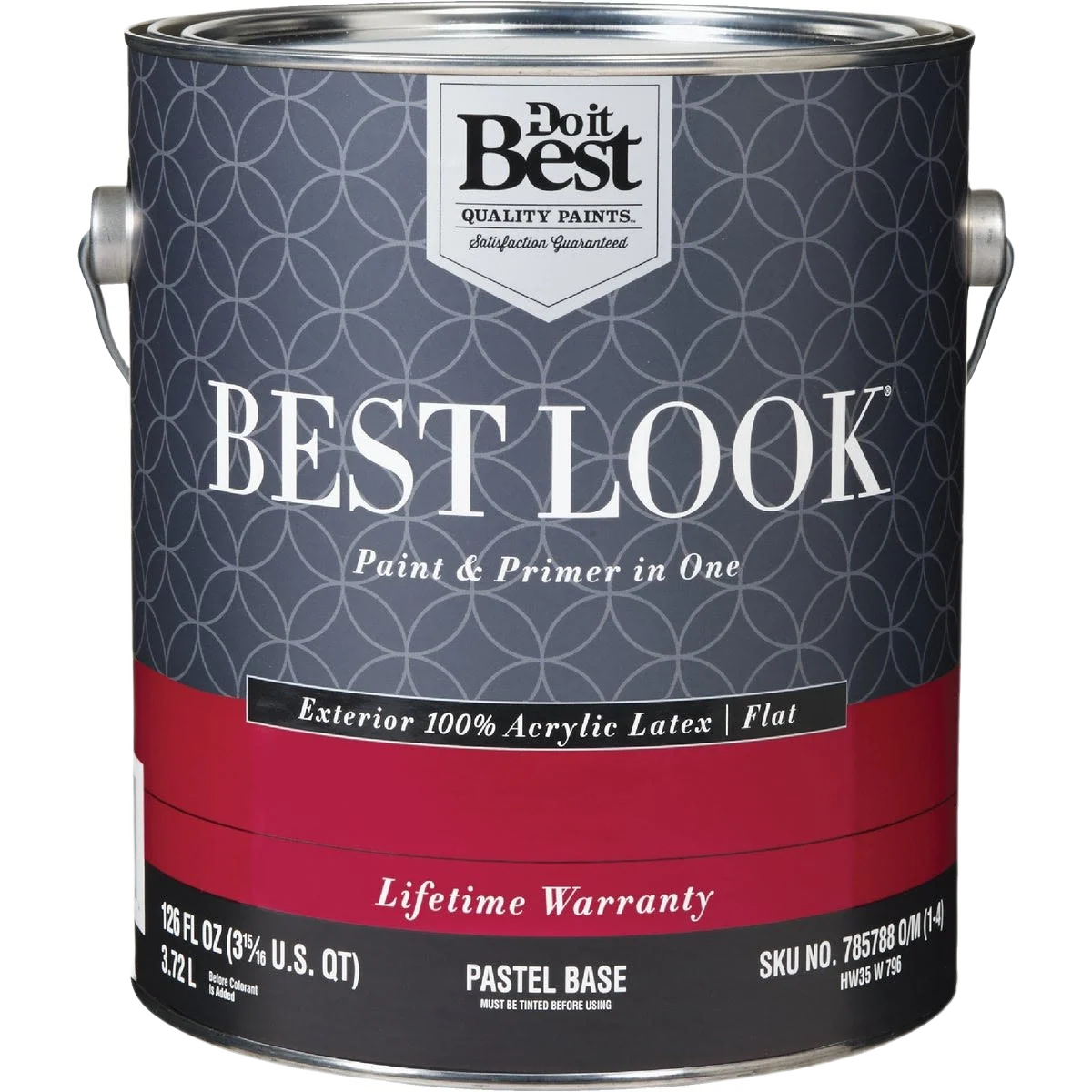 Artisan Look Pastel Base Exterior Latex Flat Paint Primer In One 1 Gallon Fine Crafted
