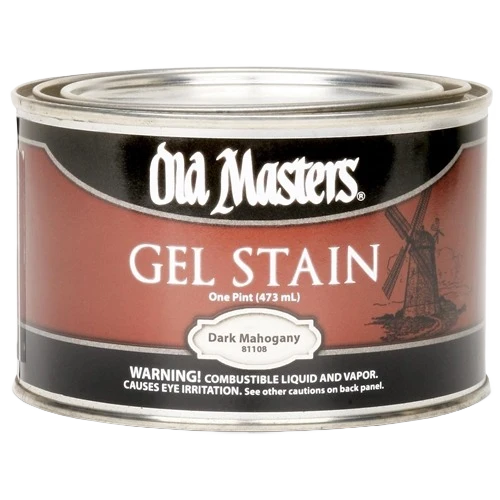 Casual Old Masters Dark Mahogany Oil Base Gel Stain 1 Pint Healthy