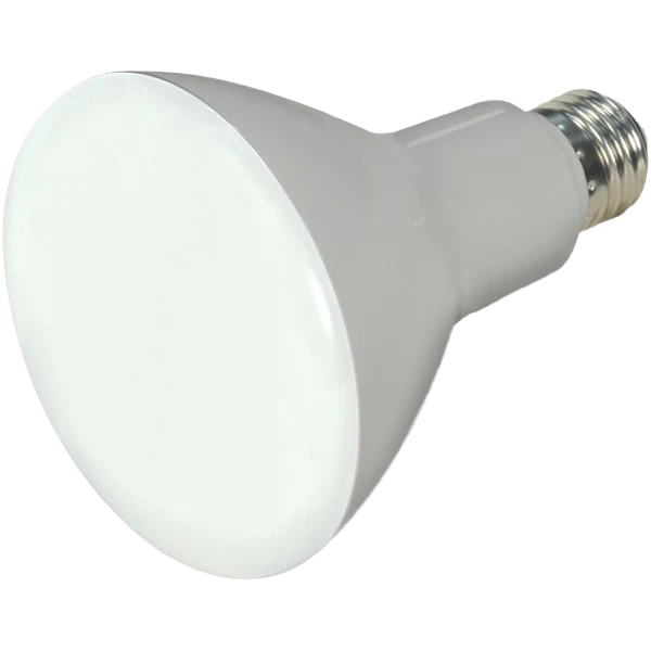 Smart Satco 9.5 Watt BR30 LED Medium Base Light Bulb Luxury