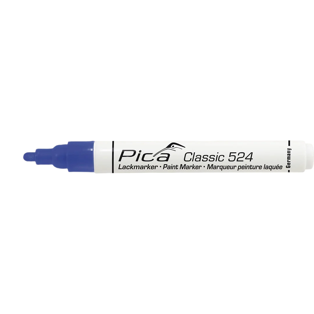 World-Class Pica Classic 524 Industry Paint Marker Blue Outstanding