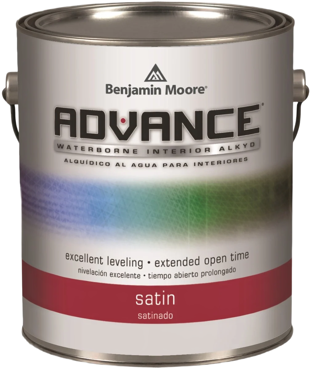 Eco-Friendly Benjamin Moore Advance 1X Satin Tintable Base 1 Quart Powerful
