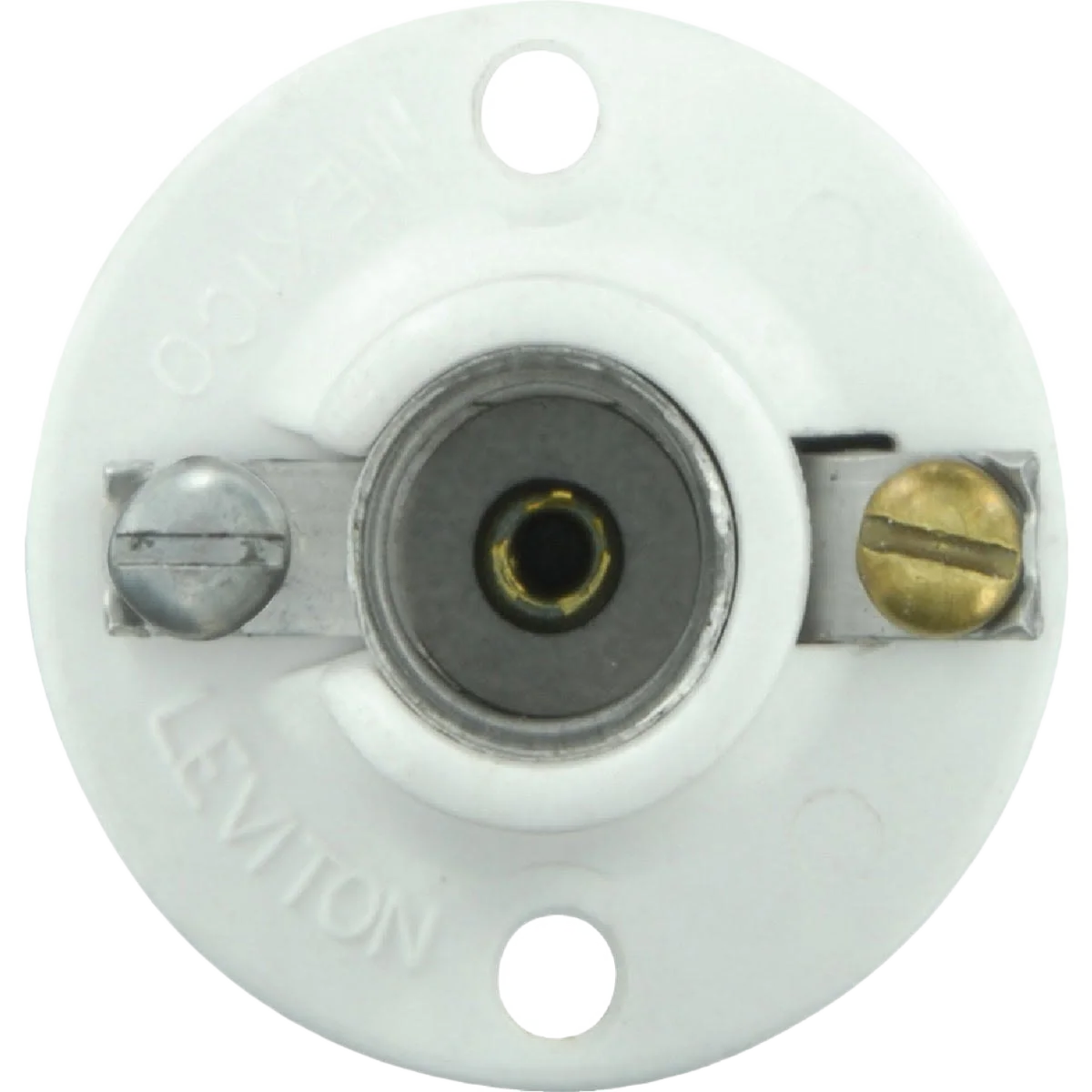 Practical Leviton Ivory Incandescent Flush Mount Candelabra Lampholder High-Grade