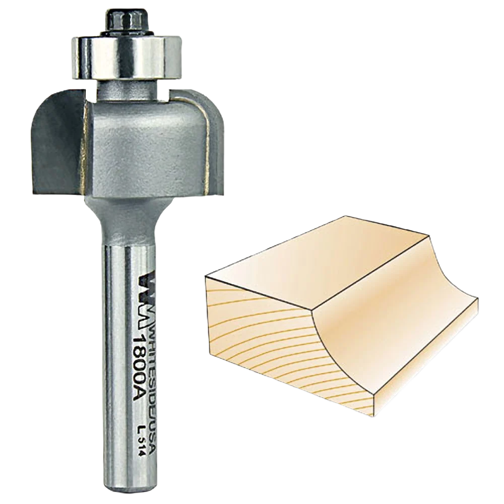 Proven Whiteside Cove Bit 1 4 in. SH x 3 16 in. R Innovative