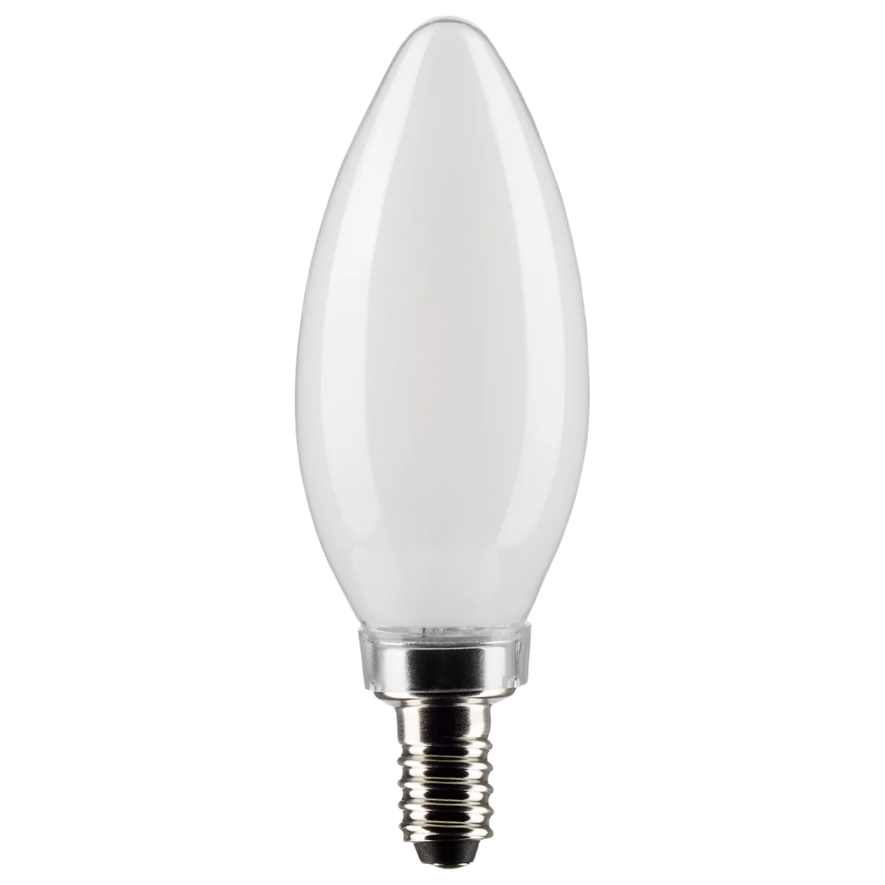 Minimalist Satco 5.5 Watt B11 LED Frosted Decorative Light Bulb 2-Pack Exceptional