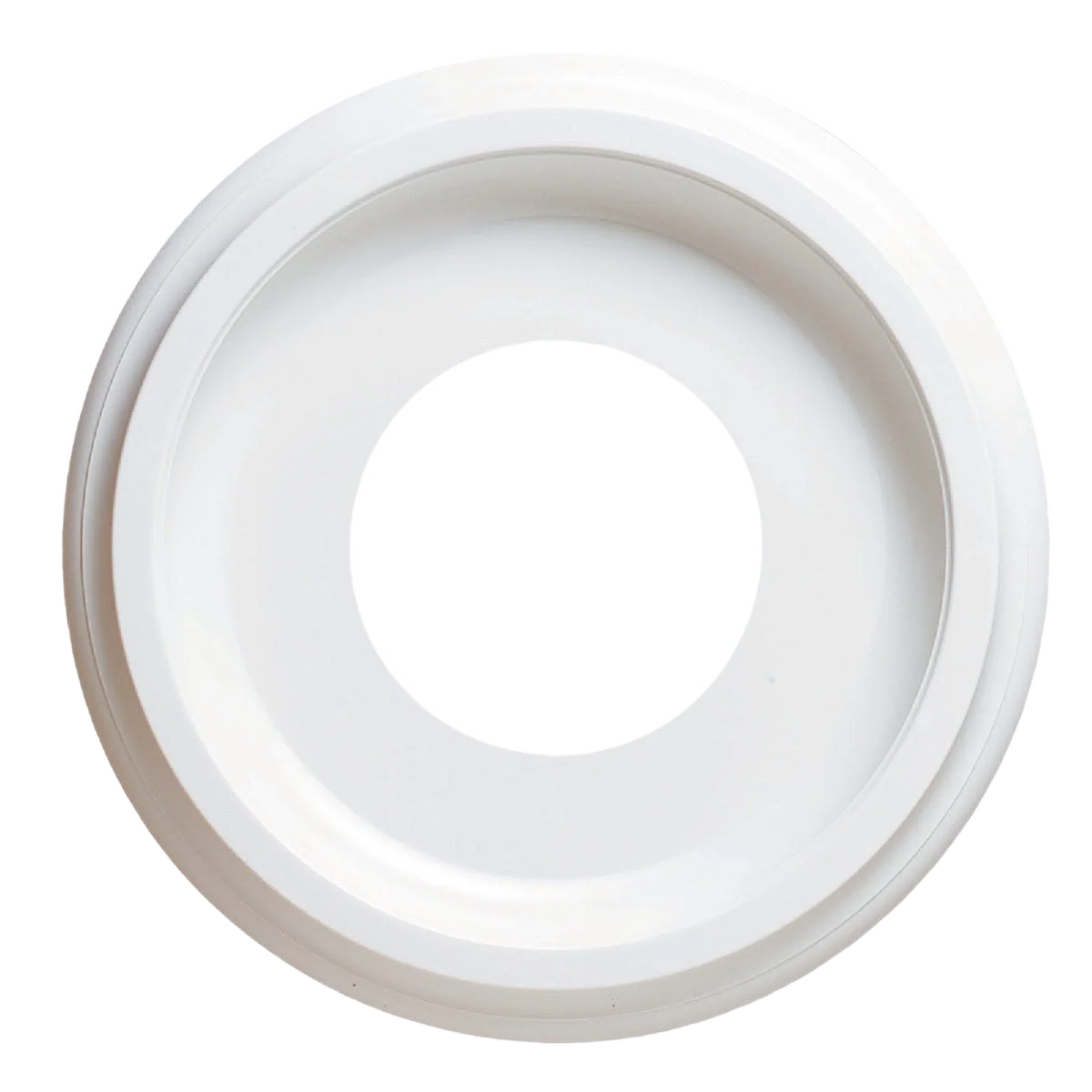 Long-Lasting Westinghouse Smooth Molded Plastic White Ceiling Medallion High-Quality