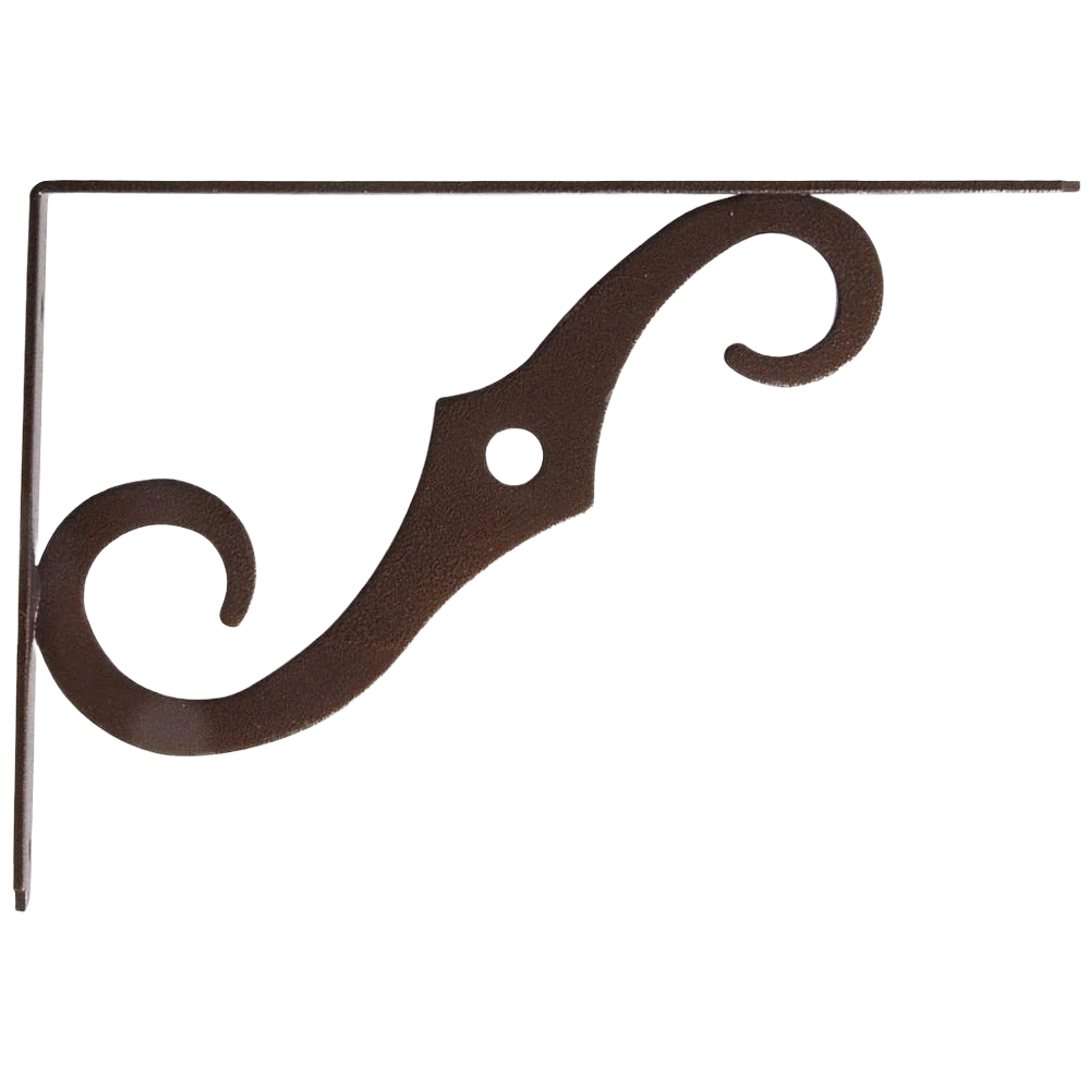 Recyclable Hillman Antique Bronze Ornamental Shelf Bracket 10 x 7 in. Consistent