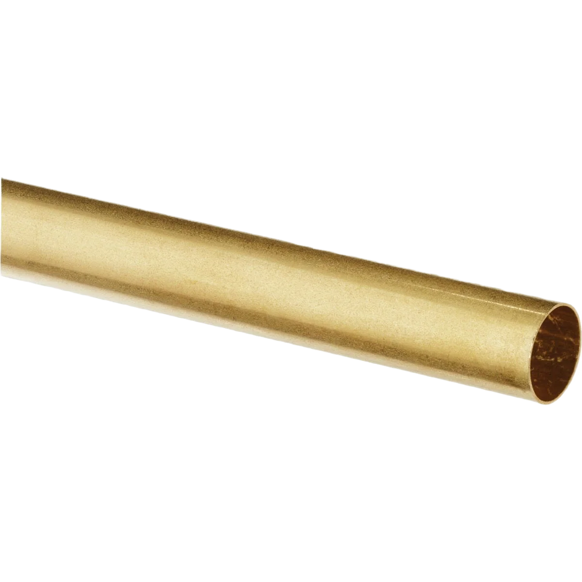 Soft K S Brass Round Tube Stock 13 32 In. O.D. x 1 Ft. Crafted