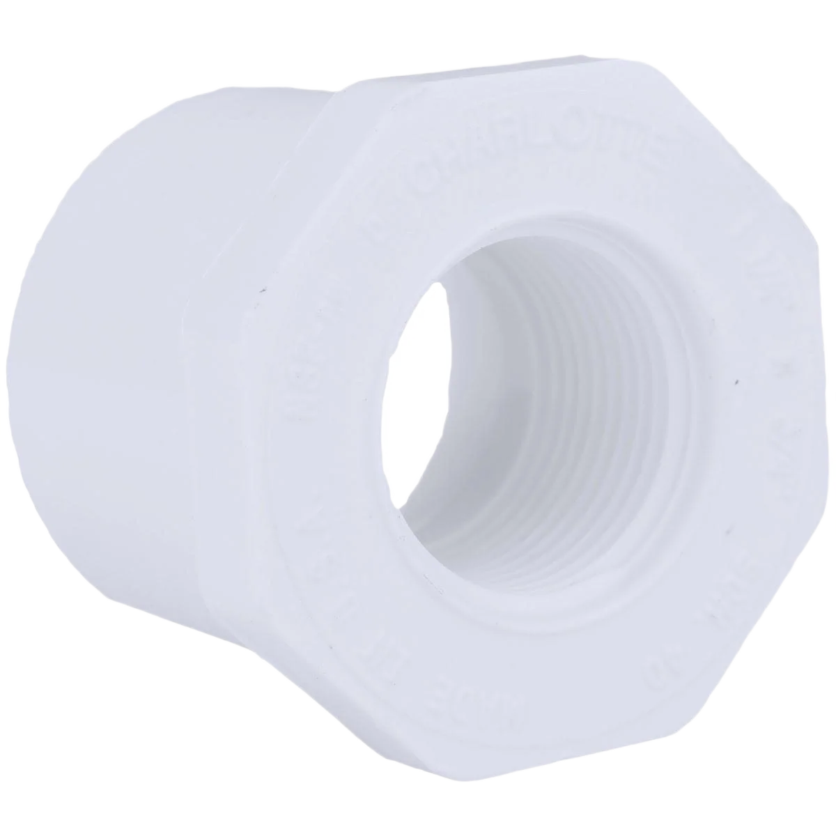 Artisan Charlotte Pipe Schedule 40 Bushing PVC Bushing 1-1 4 In. SPG x 3 4 In. FPT Versatile