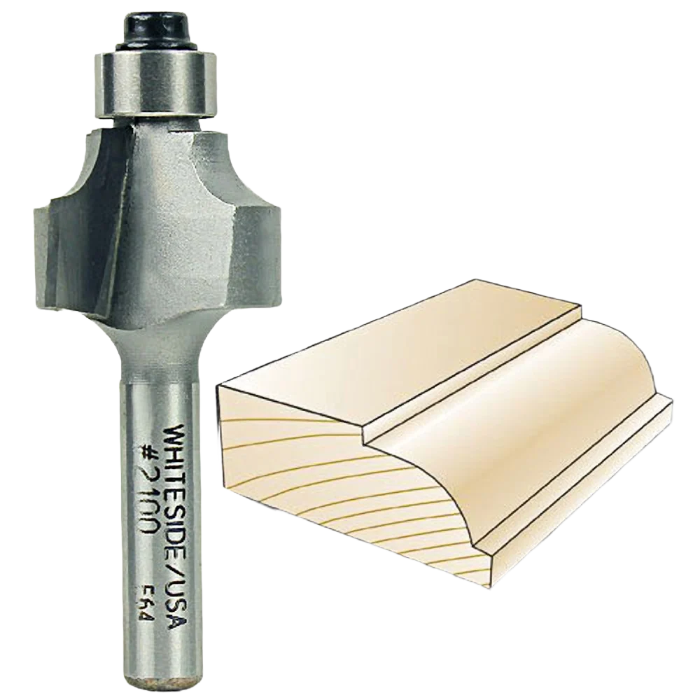 Artisan Whiteside Beading Bit 1 4 in. SH x 3 16 in. R Stylish