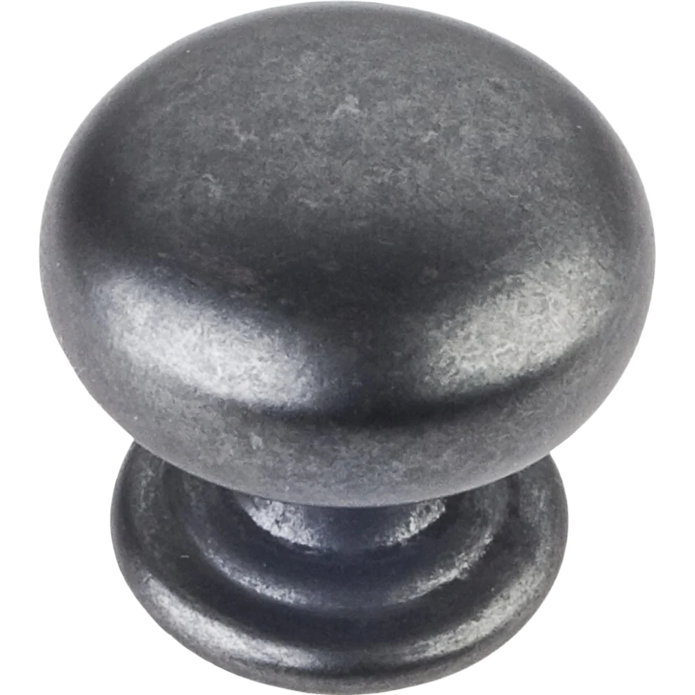 Official Hardware Resources 1-1 4 In. Florence Knob Gun Metal Fashionable