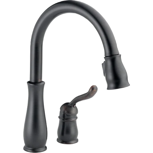 Environmentally Friendly Delta Leland Venetian Bronze Single Handle Pull Down Kitchen Faucet Fashionable