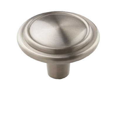 Smart Amerock Hatfield 1-1 4 Diameter Satin Nickel Cabinet Knob Flexible