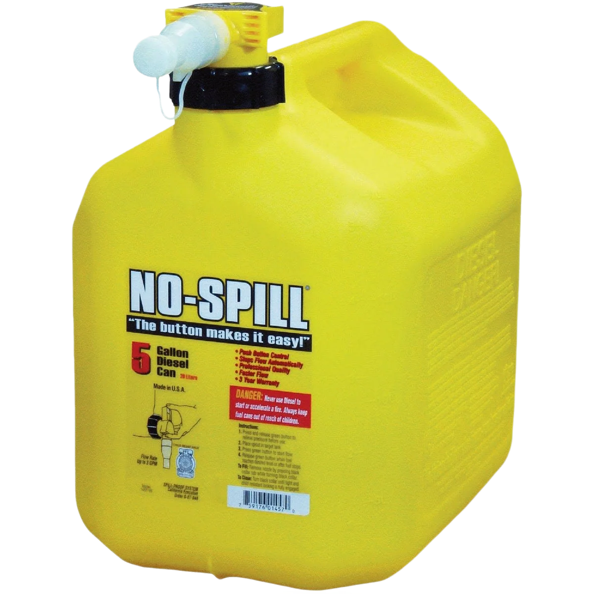 Official No-Spill Fuel Can Casual