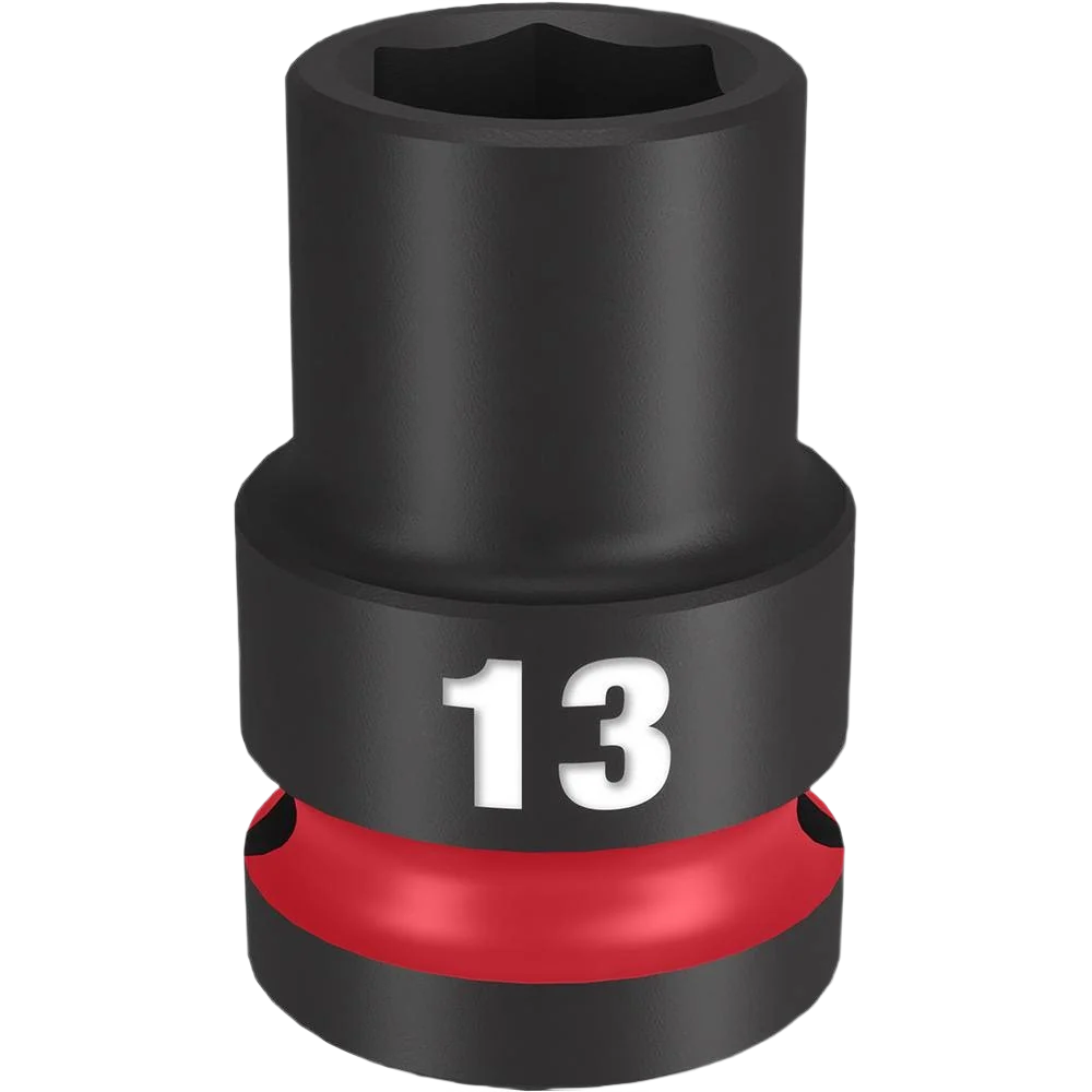 Lightweight Milwaukee SHOCKWAVE™ Impact Duty™ 1 2 Drive 13-mm 6 Point Socket Proven
