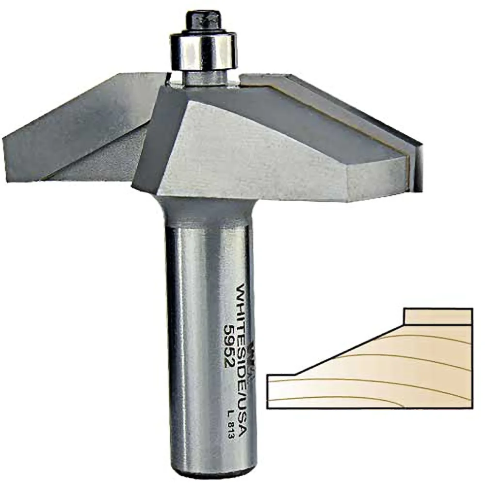Excellent Whiteside 2-Wing Medium Straight Raised Panel Bit 1 2 in. SH Efficient
