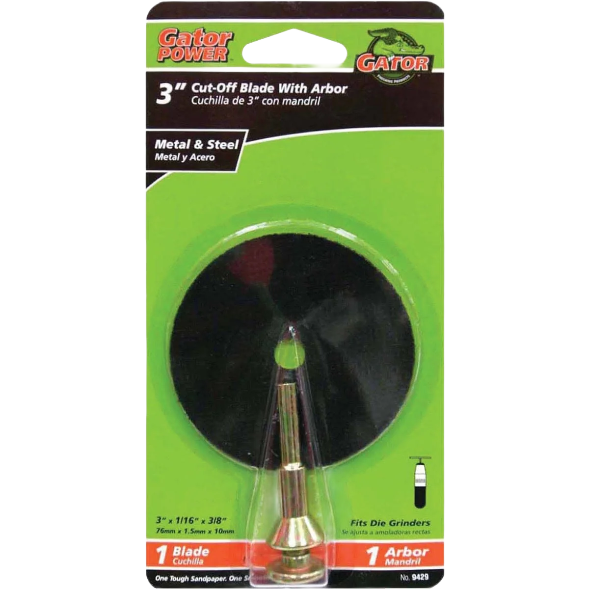 High-Grade Gator Blade 3 x 1 16 x 3 8 In. Metal Cut-Off Wheel Specialty