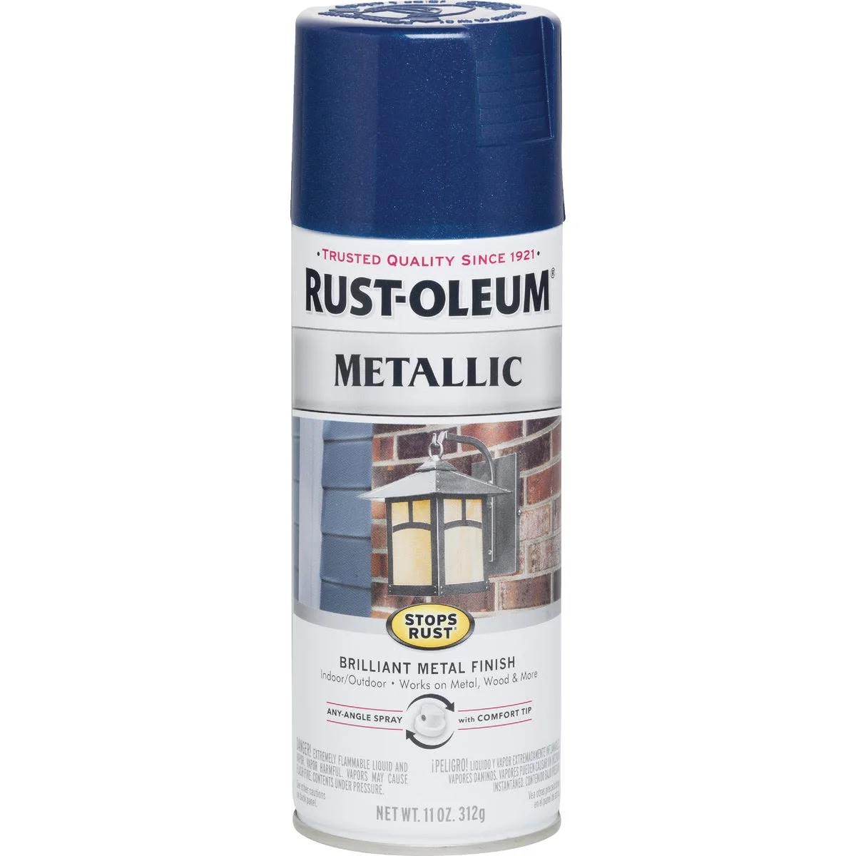 Exclusive Rust-Oleum Cobalt Blue Metallic Spray Paint 11 oz. Soft