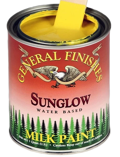Sustainable General Finishes Sunglow Milk Paint Pint Original