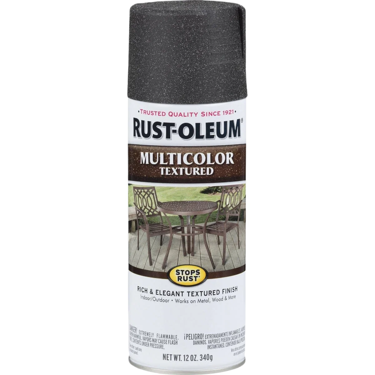 Stylish Rust-Oleum Aged Iron Multicolor Textured Spray Paint 12 oz. Responsible