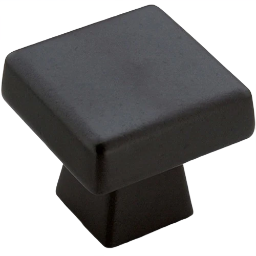 Original Amerock Blackrock Black Bronze Square Knob 1.5 in. Soft