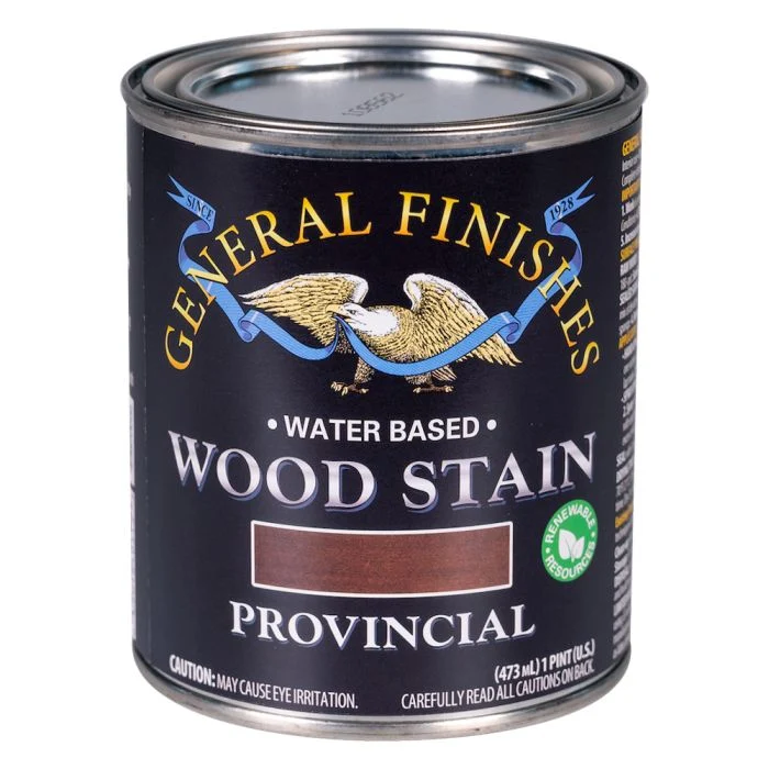 Modern General Finishes Provincial Water Based Wood Stain Pint Pure