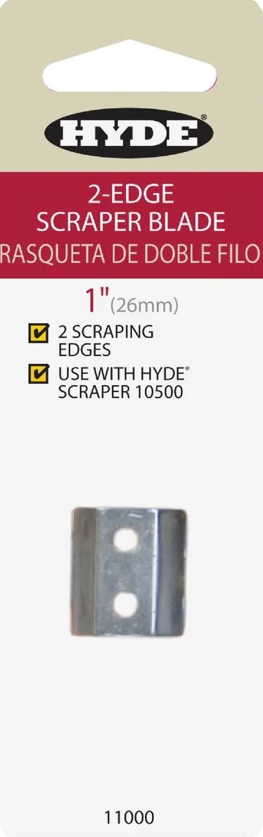 Carefully Designed Hyde 1 in. 2-Edge Scraper Blade Premium
