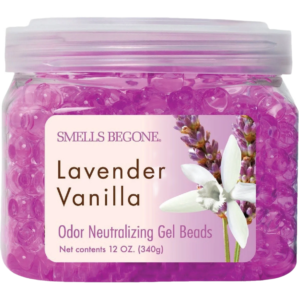 Top-Quality Smells Begone Lavender Vanilla Gel Beads Odor Neutralizer 12 oz. Efficient