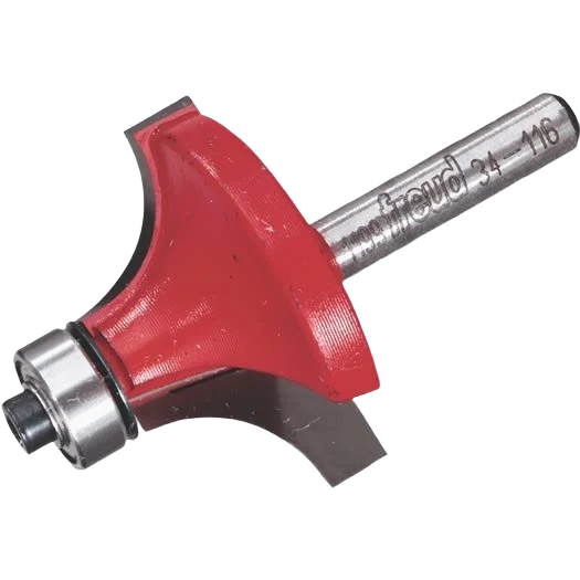 Durable Freud Carbide Tip 1 2 Roundover Bit Clean