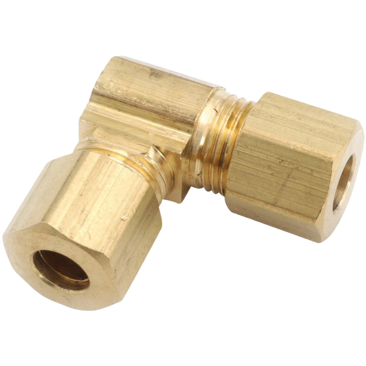Outstanding Anderson Metals 5 16 In. 90 Deg. 2-Way Compression Brass Elbow World-Class