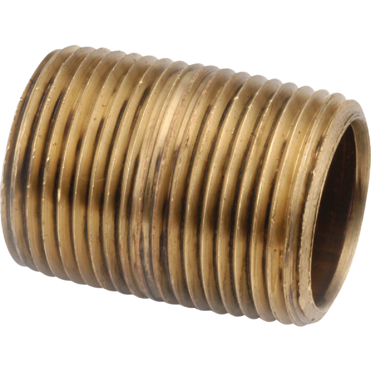 Eco-Friendly Anderson Metals Red Close Brass Nipple 3 8 In. x Close Flexible