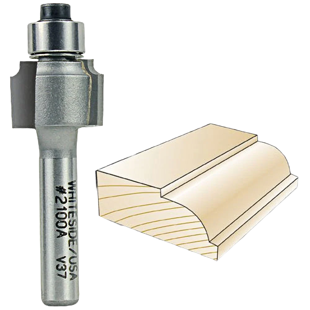 Sustainable Whiteside Beading Bit 1 4 in. SH x 1 16 in. R Optimized