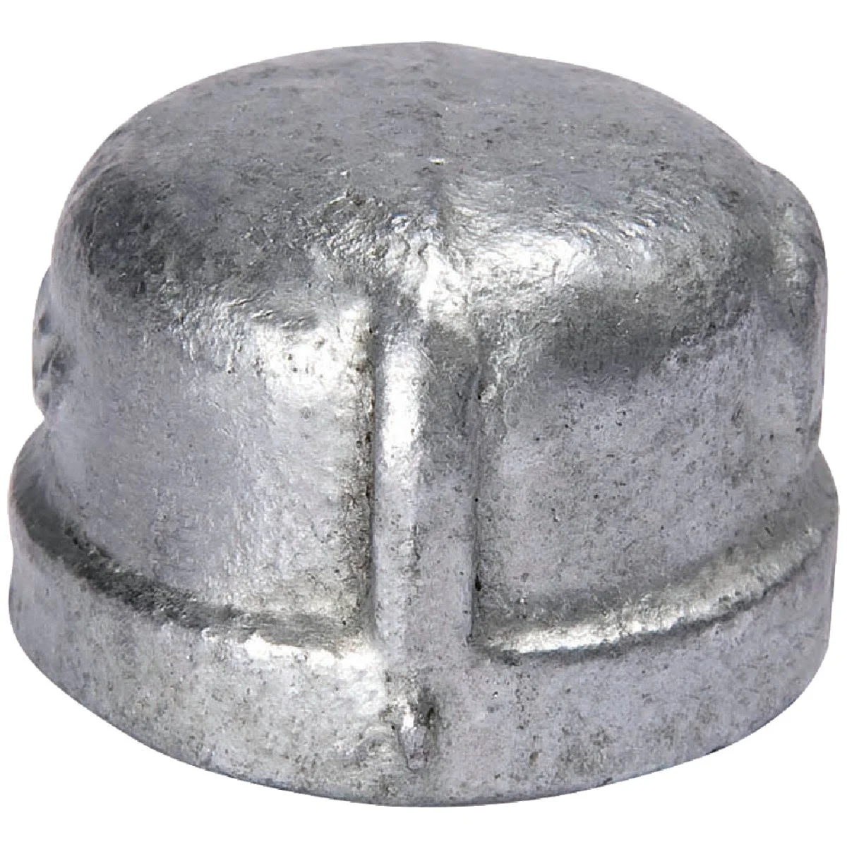 Natural Southland 1 In. Malleable Iron Galvanized Pipe Cap Classic