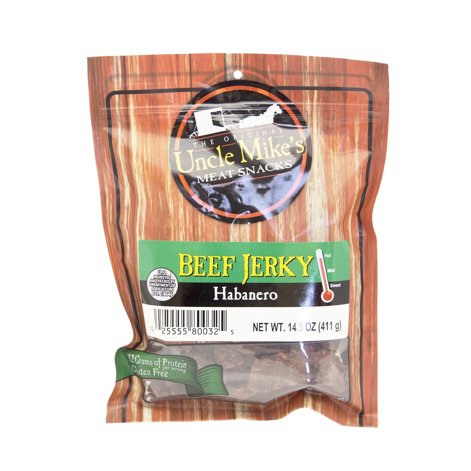 Fine Uncle Mike's Habanero Beef Jerky 14.5 oz. Exceptional