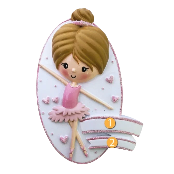 Efficient PolarX Personalized Girl Ballerina Ornament Professional