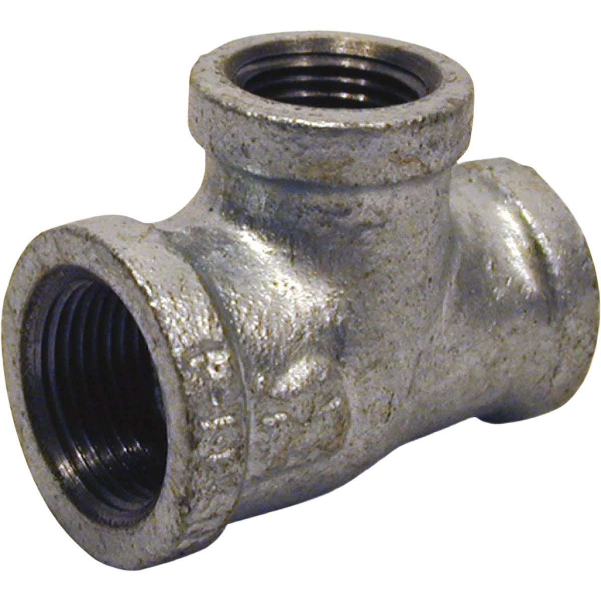 Top-Quality Southland Malleable Iron Galvanized Reducing Tee 1 In. x 1 In. x 3 4 In. Elegant