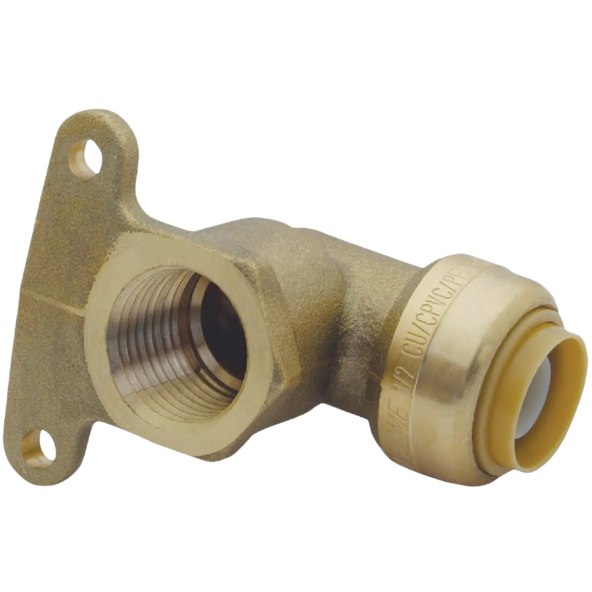 Smart SharkBite Push-to-Connect Hi-Ear Push Elbow Pure