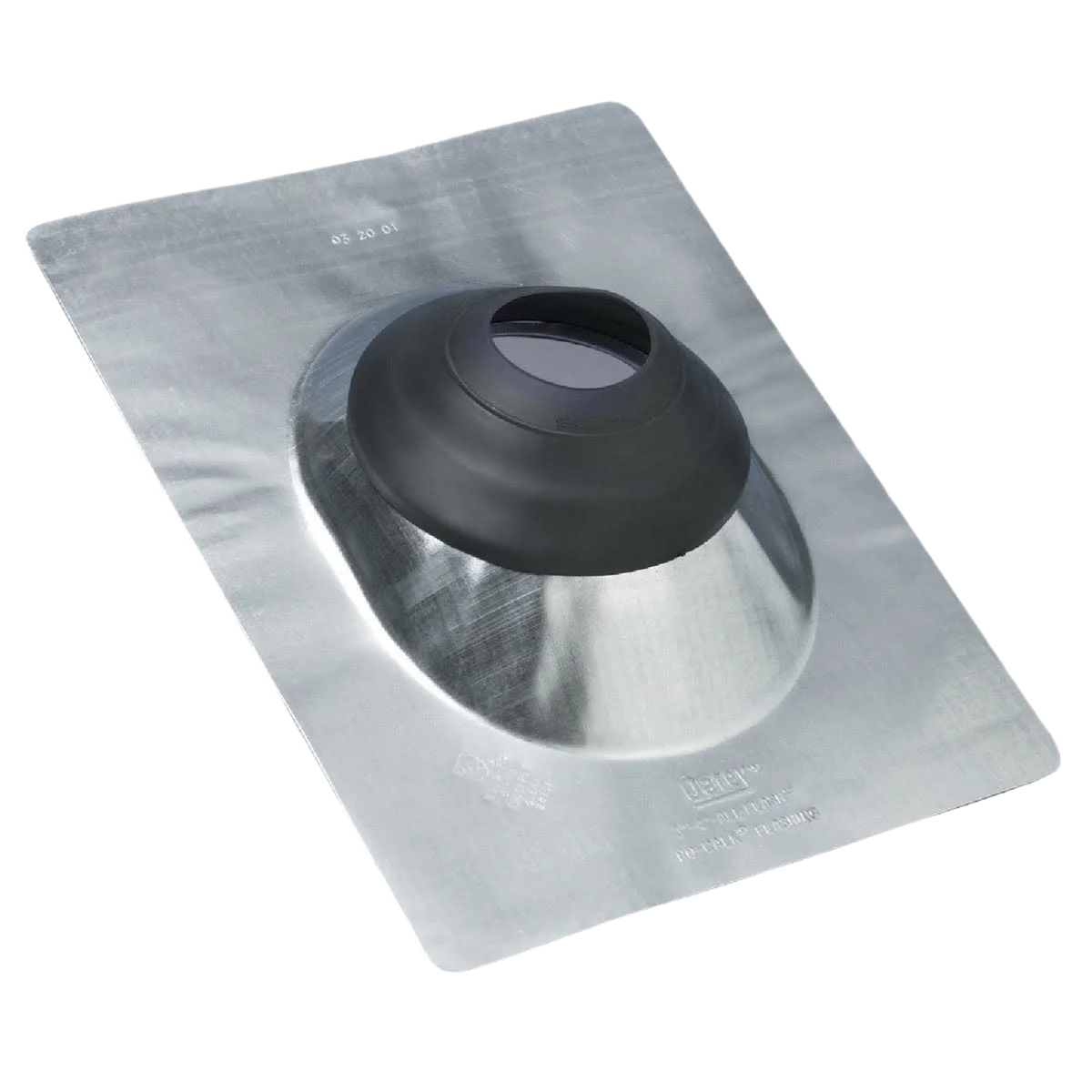 Artisan Oatey No-Caulk 4 In. Galvanized Base Pipe Flashing High-Quality