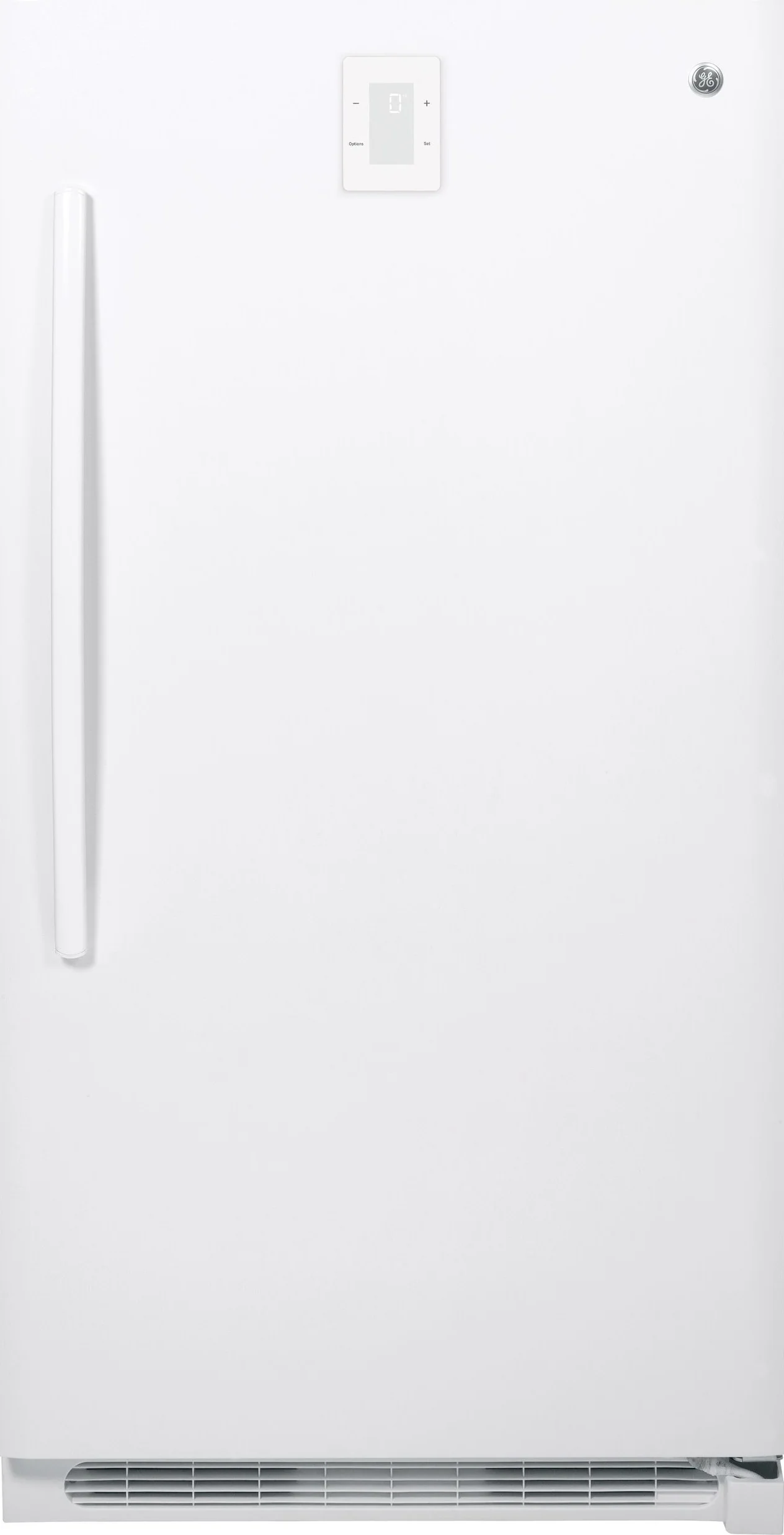 Exceptional GE® 17.3 Cu. Ft. Frost- Garage Ready Upright zer Elegant