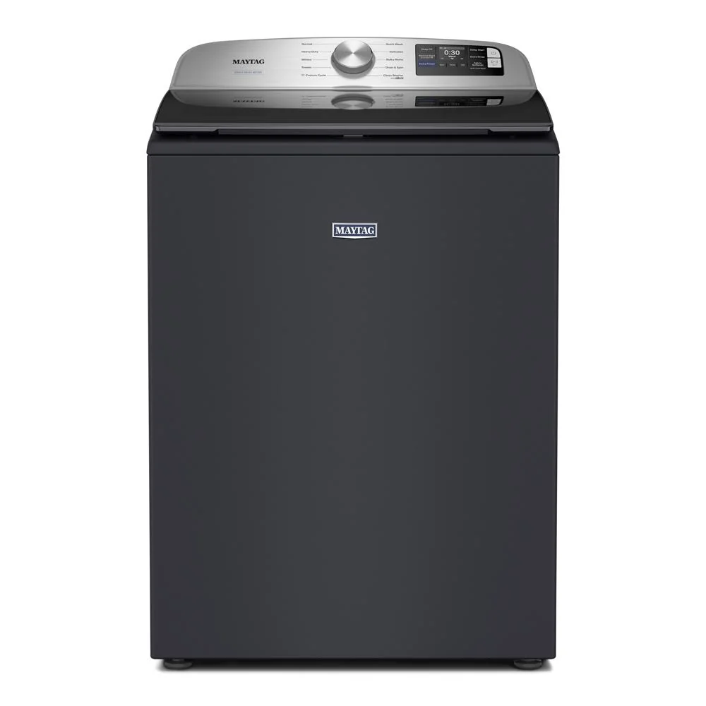 Long-Lasting 5.2 Cu. Ft. Top Load Agitator Washer with Extra Power and Smart Appliance Eco-Friendly