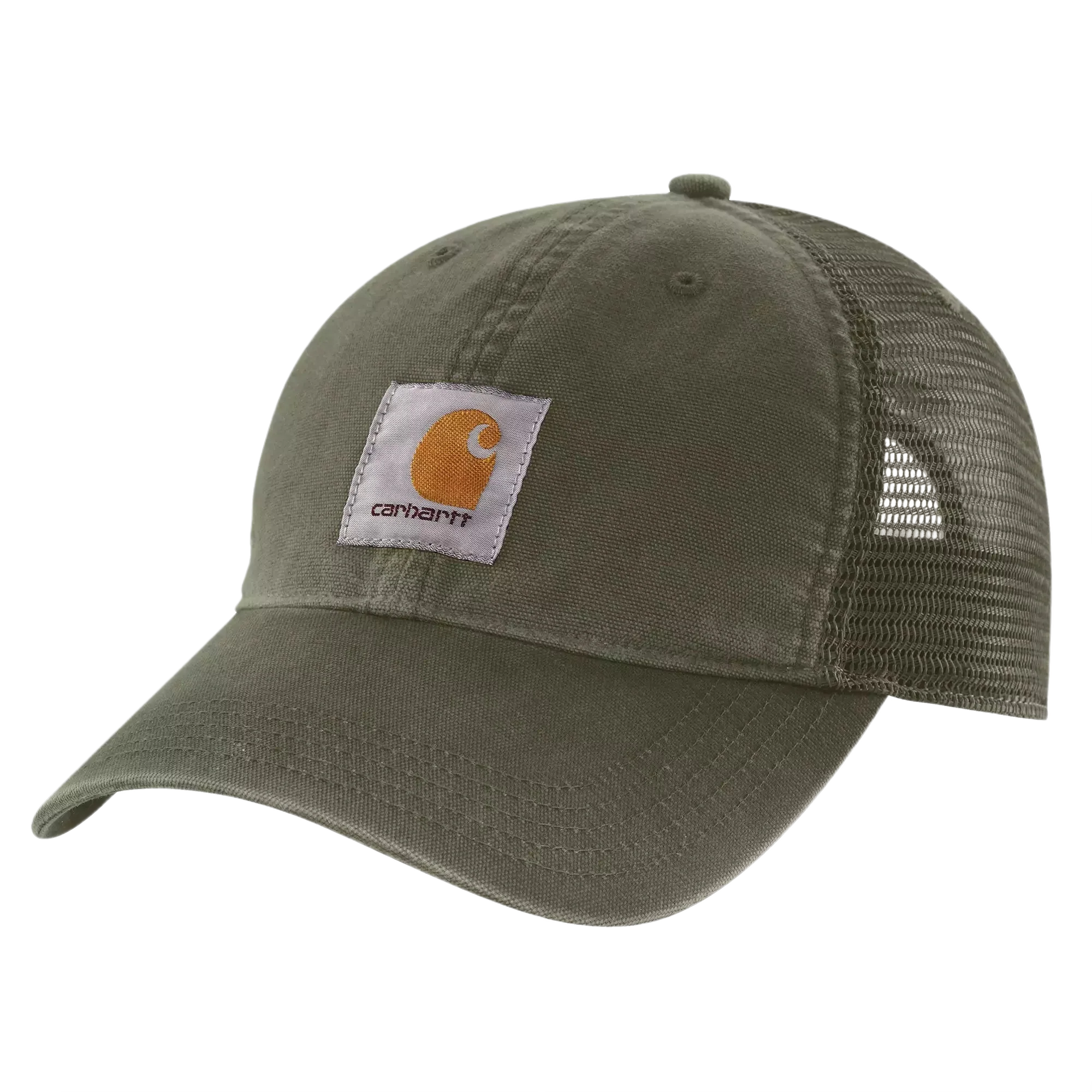 Long-Lasting Carhartt Canvas Mesh-Back Cap Carefully Designed