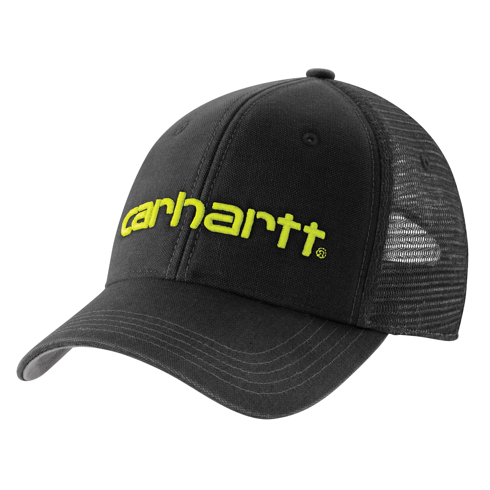 Responsible Carhartt Canvas Mesh-Back Logo Graphic Cap Next-Generation