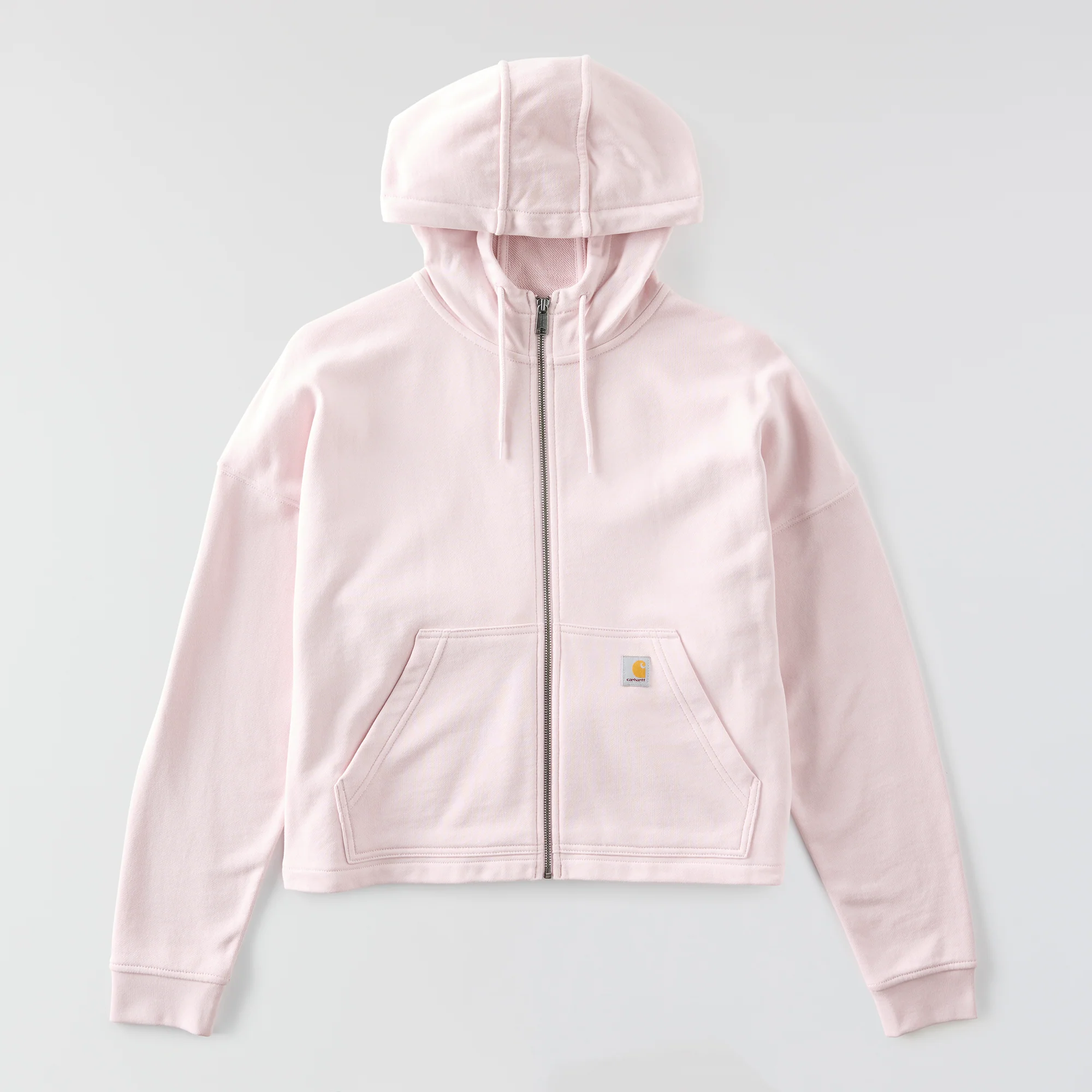 Refined Carhartt Women's TENCEL Fiber Series Loose Fit Full-Zip Sweatshirt Recyclable