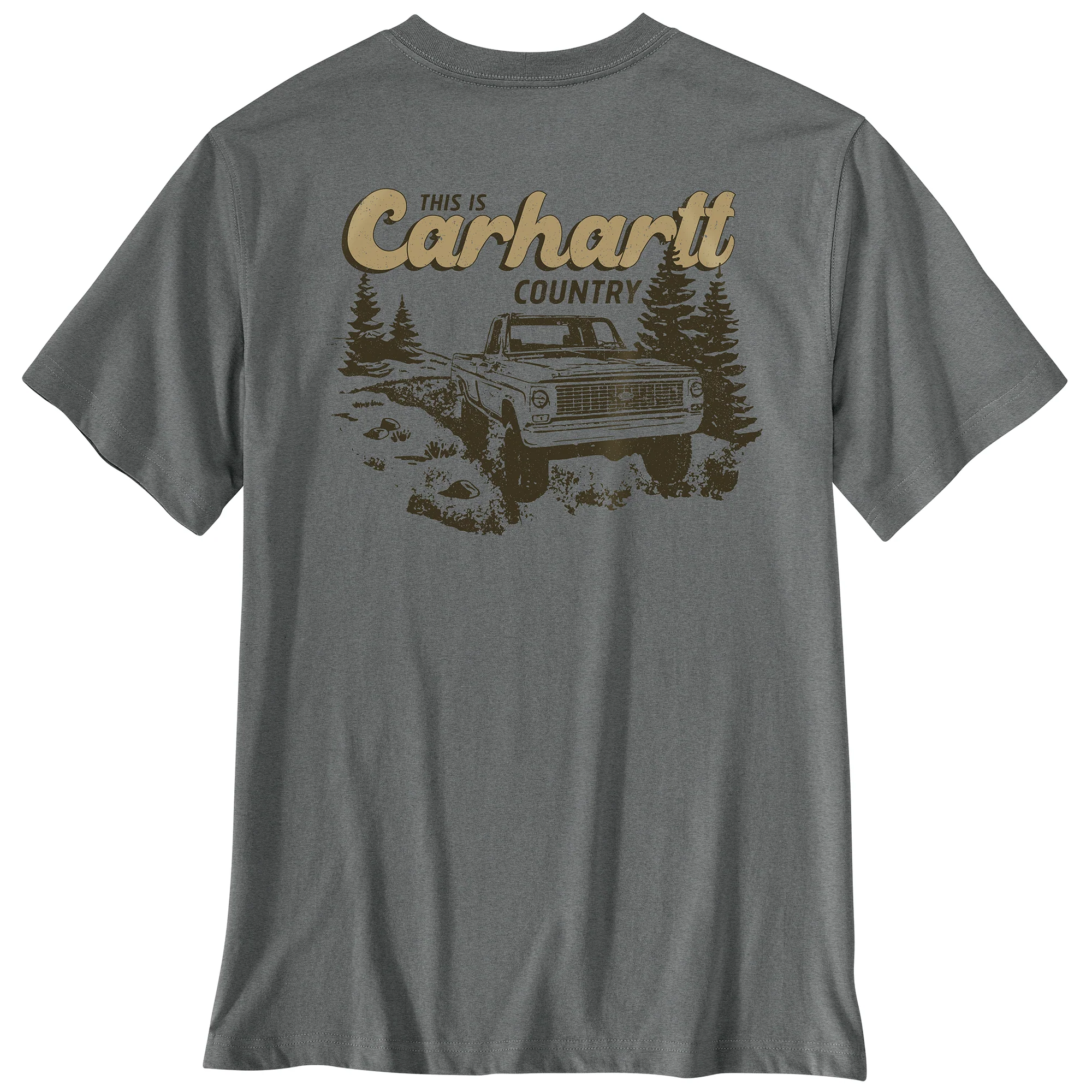 Exclusive Carhartt Men's Irvine Relaxed Truck T-Shirt Functional