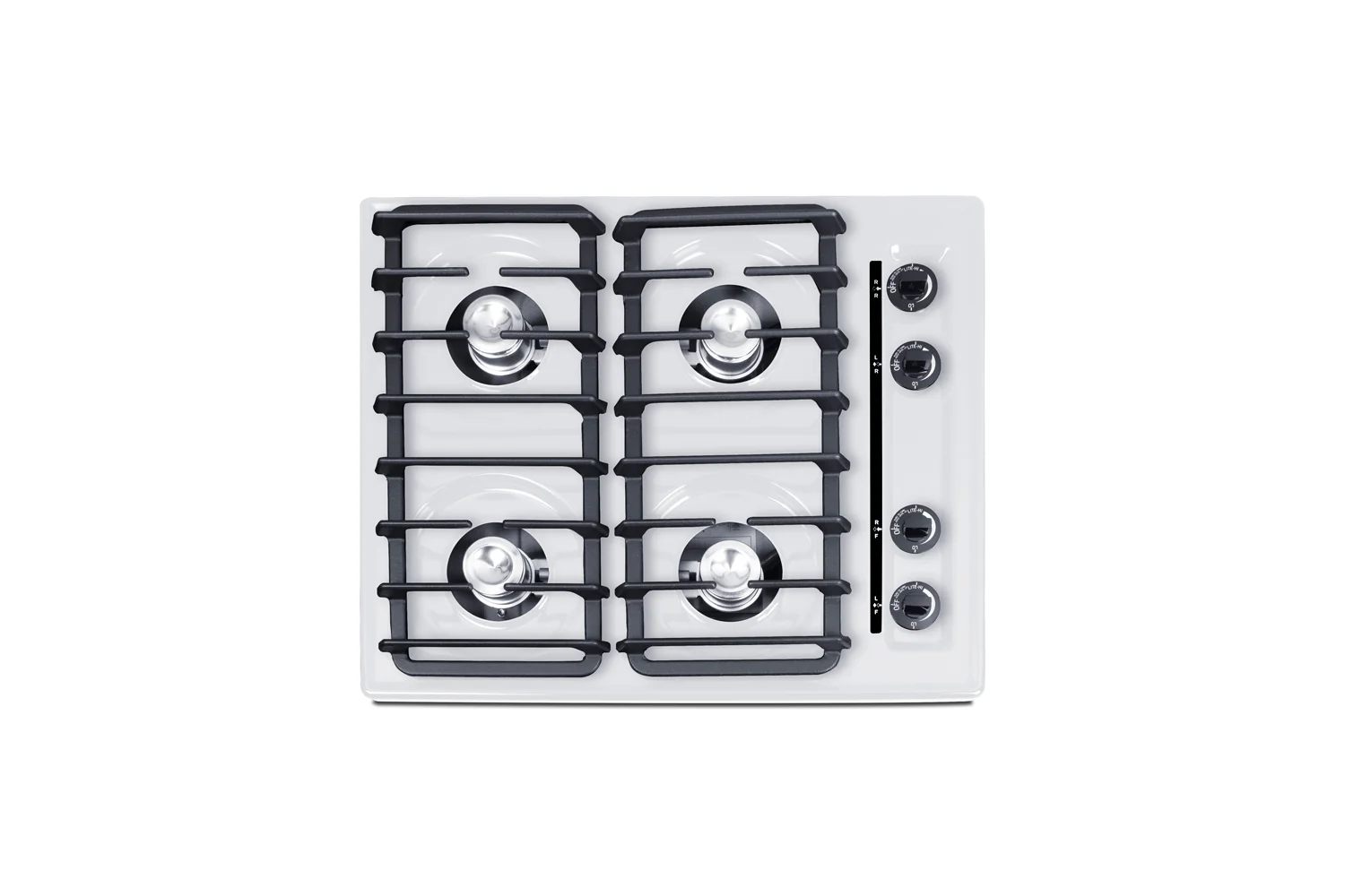 Classic 24 Wide 4-Burner Gas Cooktop Long-Lasting