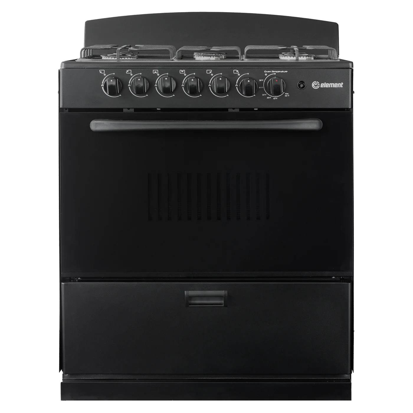 Effective Element Electronics 4.0 cu. ft. 30 6-Burner Gas Range EEGR3A6MCCB Refined