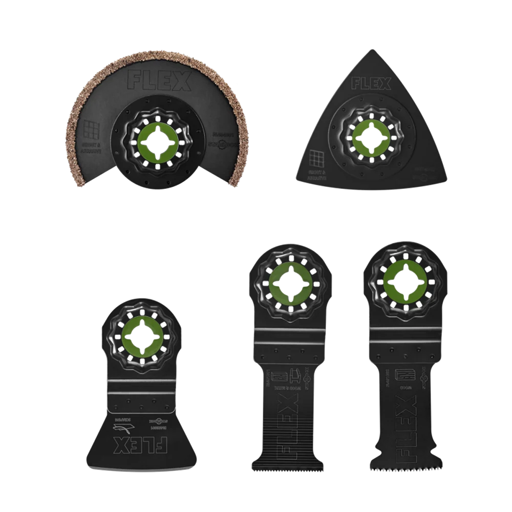 Green FLEX 5-Piece Tiling Project Set High-End