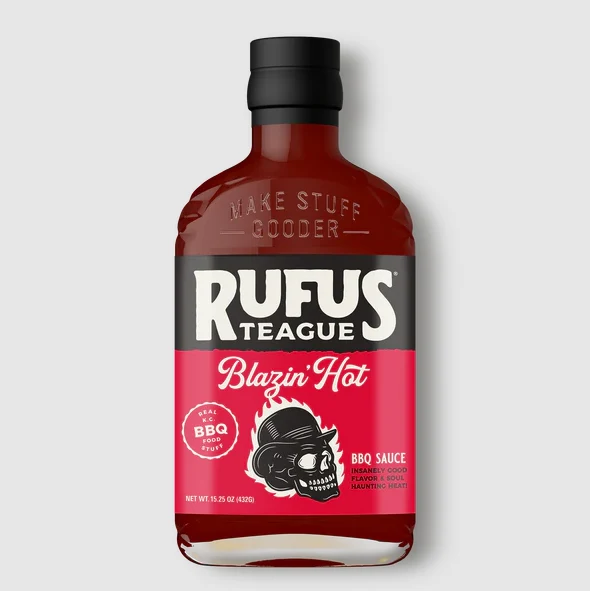 Efficient Rufus Teague Blazin' Hot BBQ Sauce 15.25 oz. Versatile