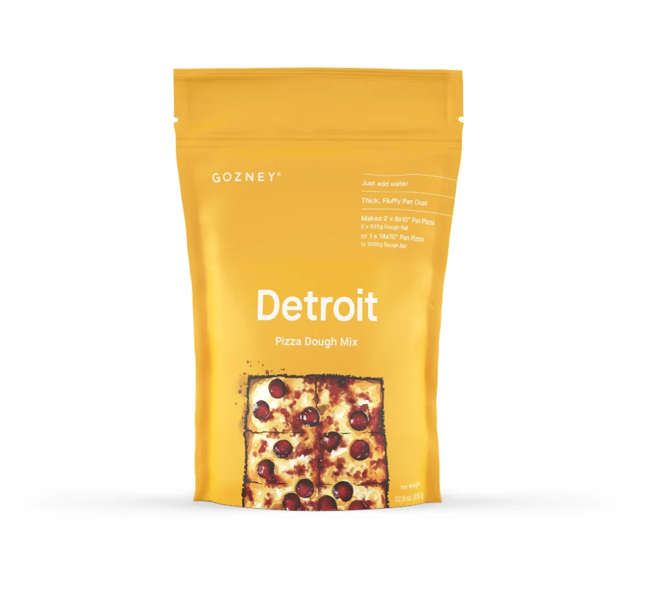 Classic Gozney Detroit Pizza Dough Mix 22.9 oz. Responsible