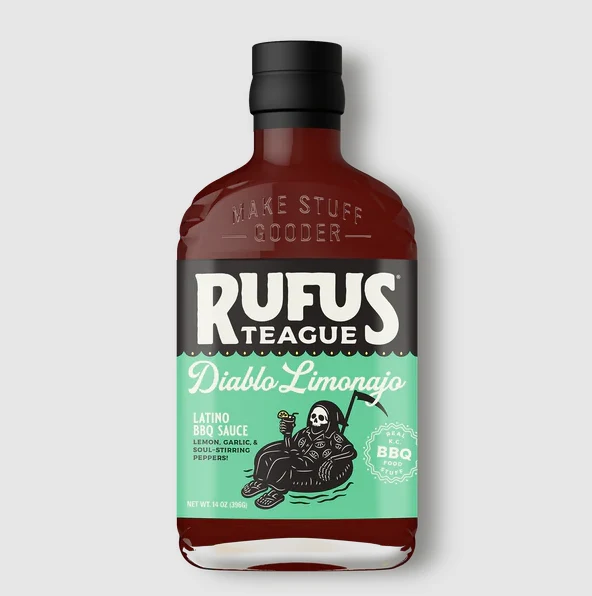 Traditional Rufus Teague Diablo Limonajo BBQ Sauce 14 oz. Contemporary