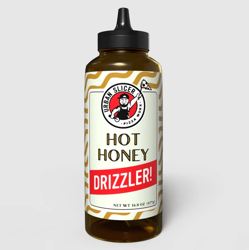 Long-Lasting Urban Slicer Hot Honey Drizzler 16.8 oz. Natural